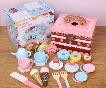 360Home Rosa Torte Kuchen Spielzeug Küchenspielzeug